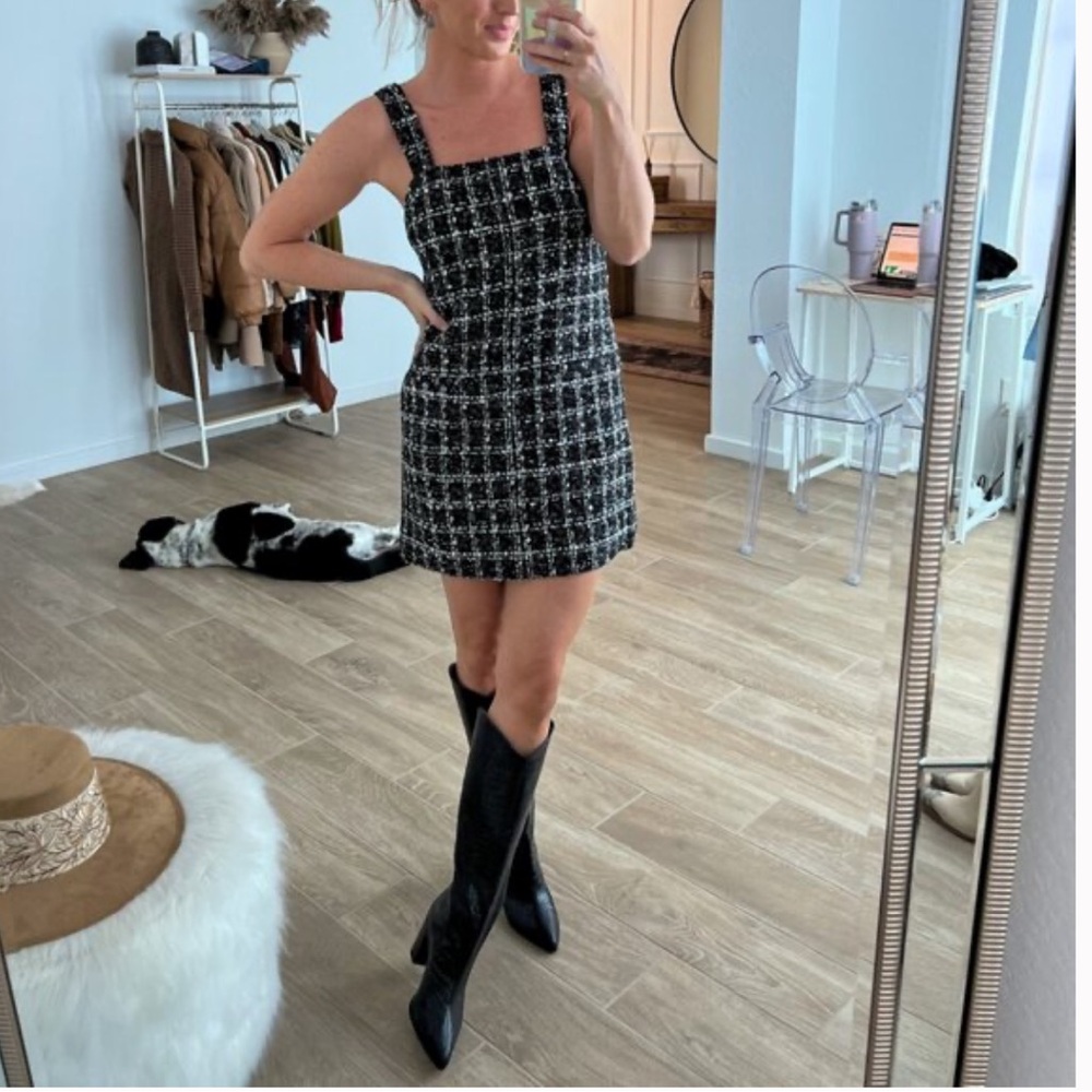 Abercrombie & Fitch Black and White Mini Dress